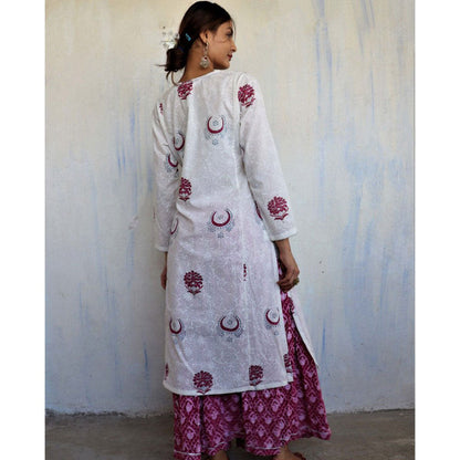 Chidiyaa Malati Juhi Kurta (Set of 2)