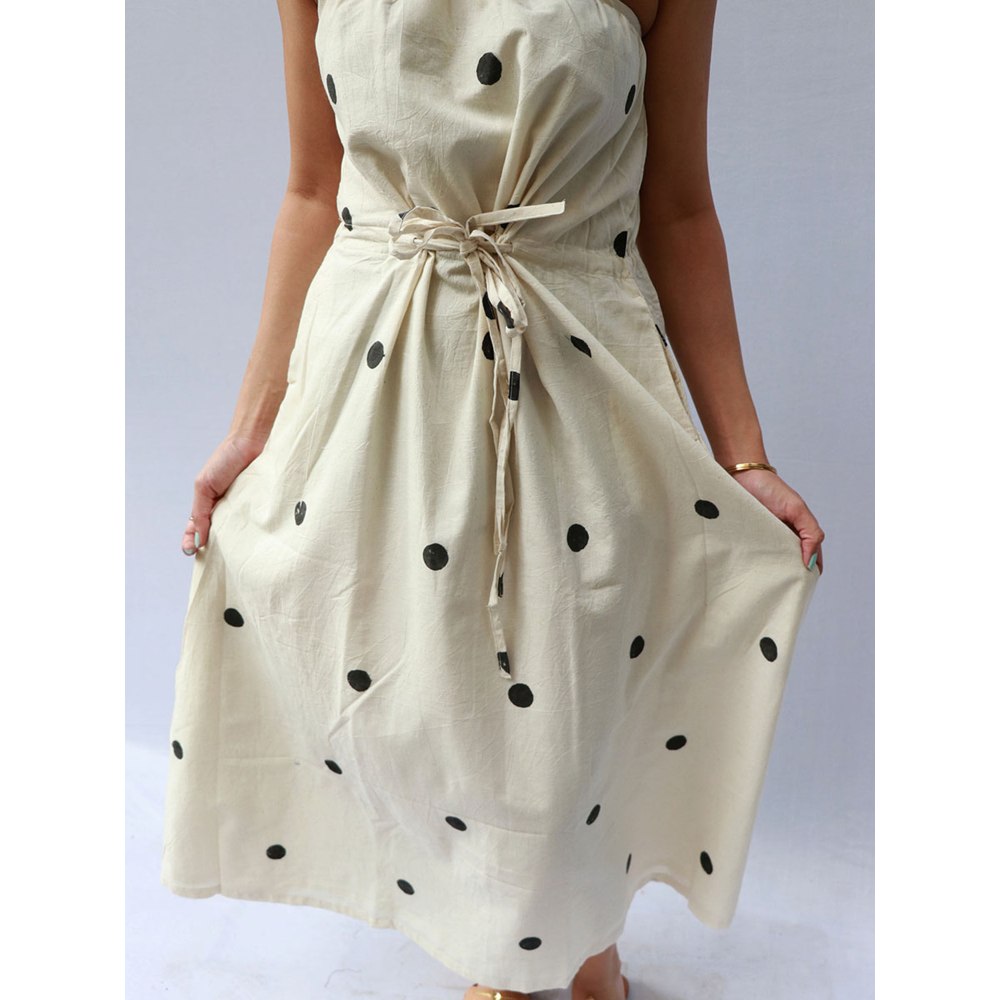 Chidiyaa Hannah Cotton Dress - Polka