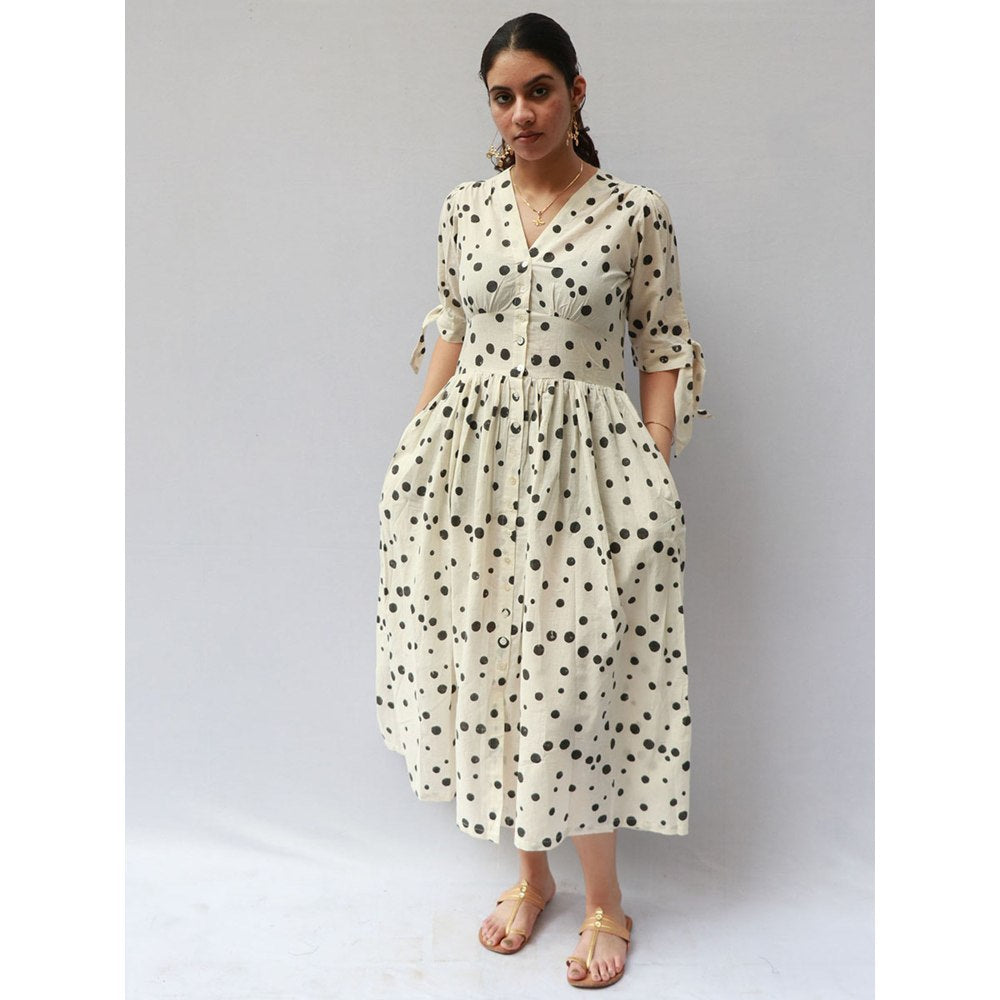 Chidiyaa Abigail Cotton Dress - Polka