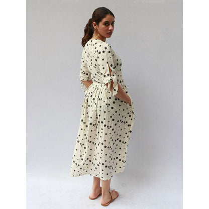 Chidiyaa Abigail Cotton Dress - Polka