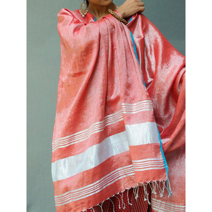 Chidiyaa Gurkiran Handwoven Cotton Zari Dupatta Saahiba