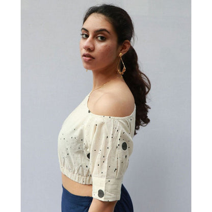 Chidiyaa Copy of Autumn Cotton Blouse Polka