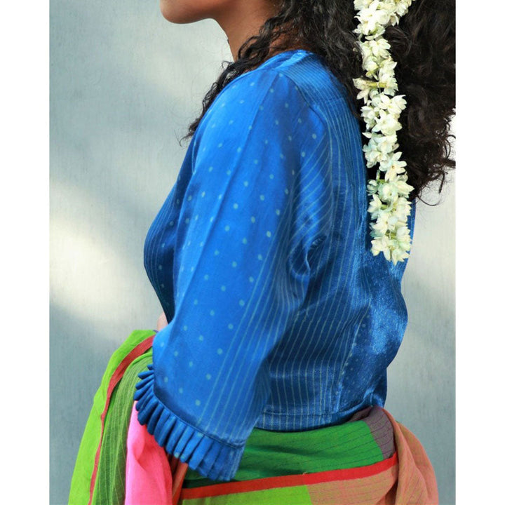 Chidiyaa Gurneet Mashru Silk Blouse