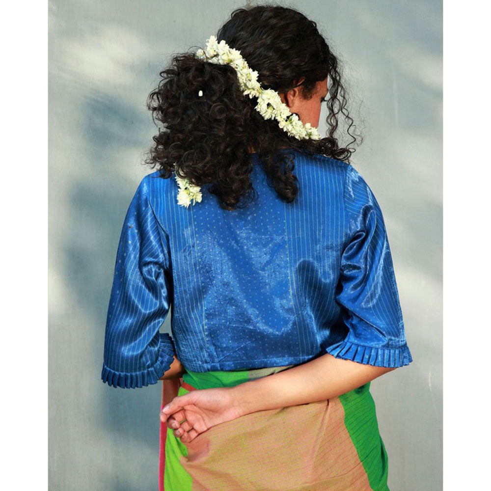 Chidiyaa Gurneet Mashru Silk Blouse