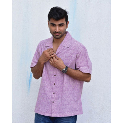 Chidiyaa Jilibi Zen Garden Hand Block Printed Pure Cotton Shirt