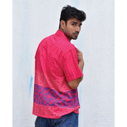 Chidiyaa Jilibi Tribal Tapestries Hand Block Printed Pure Cotton Shirt