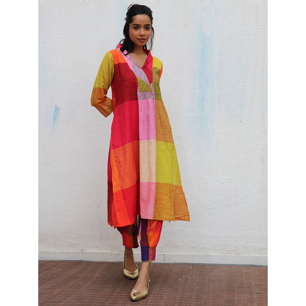 Chidiyaa Rainbow Cafe Imani Handwoven Cotton Kurta
