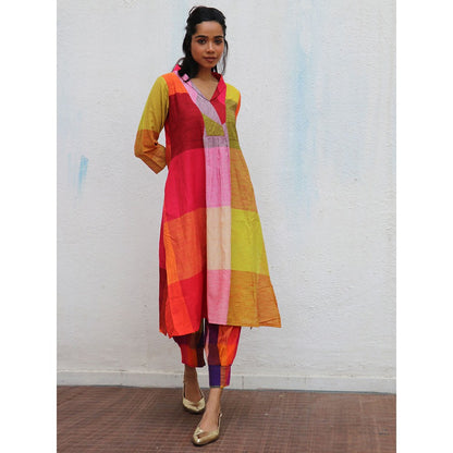 Chidiyaa Rainbow Cafe Imani Handwoven Cotton Kurta