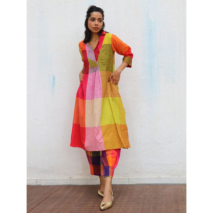 Chidiyaa Rainbow Cafe Imani Handwoven Cotton Kurta