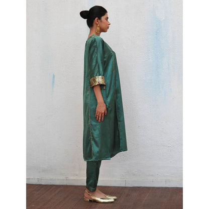 Chidiyaa Sufiyana Junoon Mashru Silk Kurta & Pant (Set of 2)