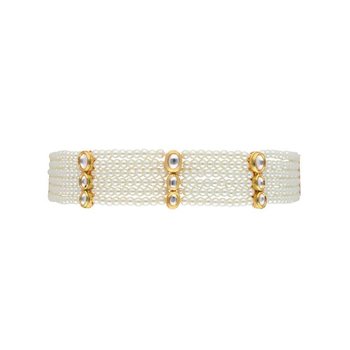 Curio Cottage The Zoya Strings of pearls Tushi Choker Necklace