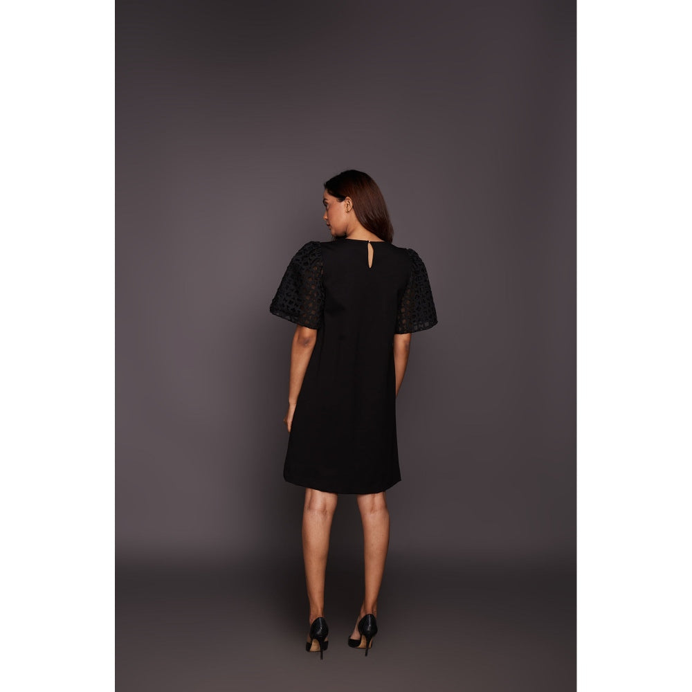Deepika Arora Shift Dress - Black