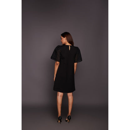 Deepika Arora Shift Dress - Black