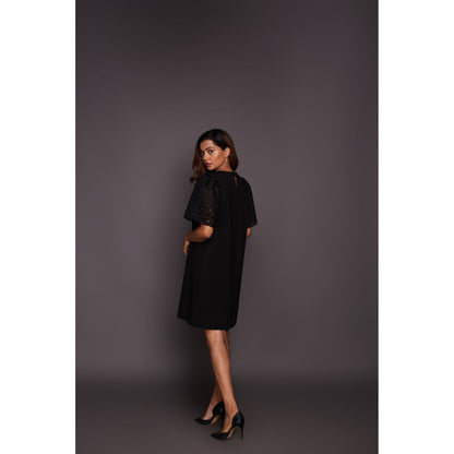 Deepika Arora Shift Dress - Black
