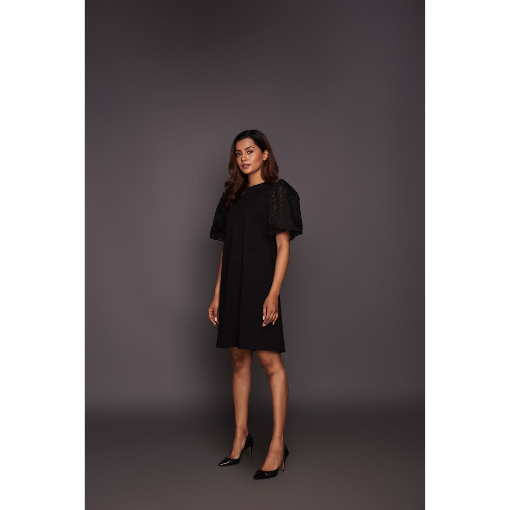 Deepika Arora Shift Dress - Black