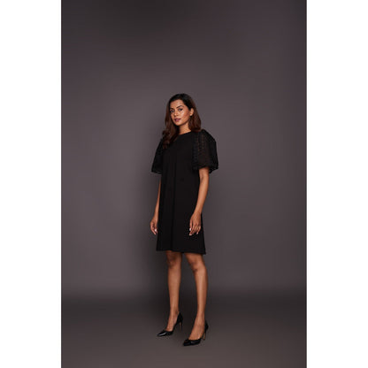 Deepika Arora Shift Dress - Black