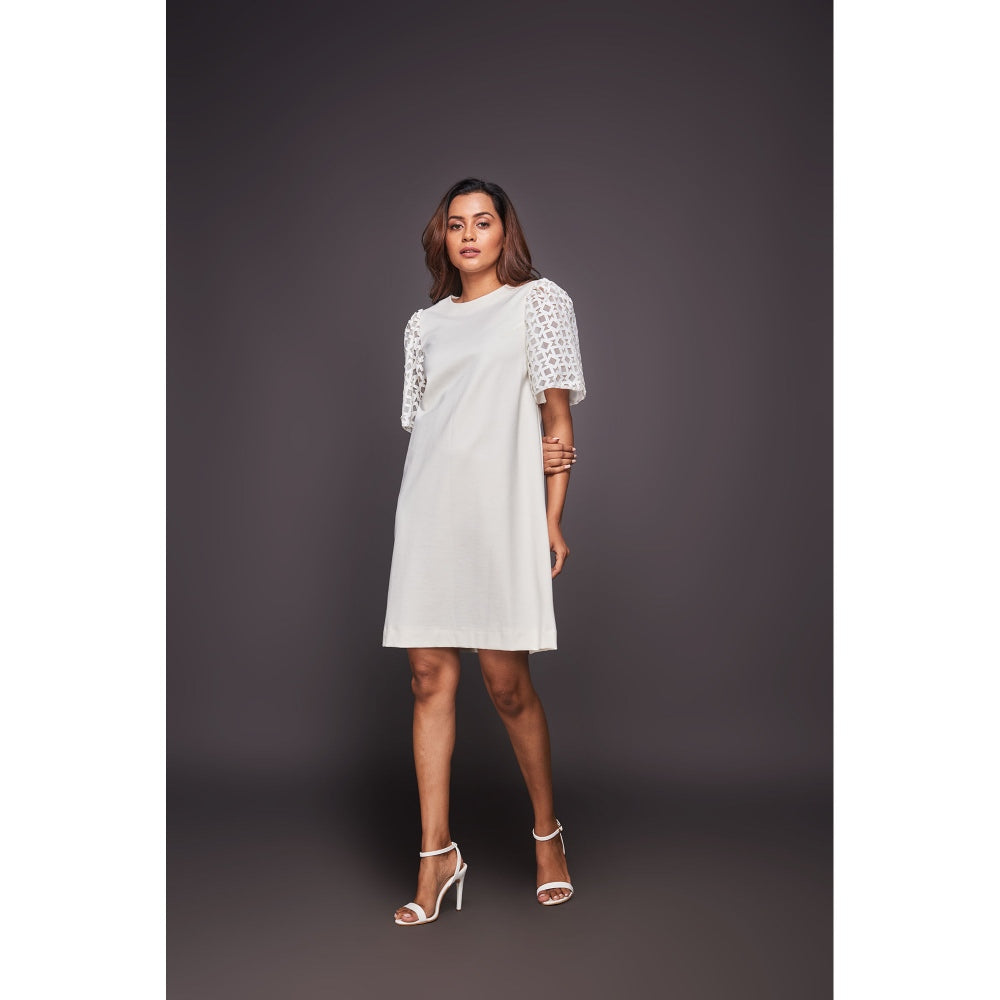 Deepika Arora Shift Dress - White