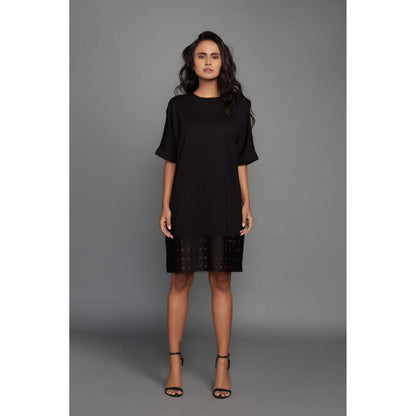 Deepika Arora Shift Dress - Black (Set of 2)