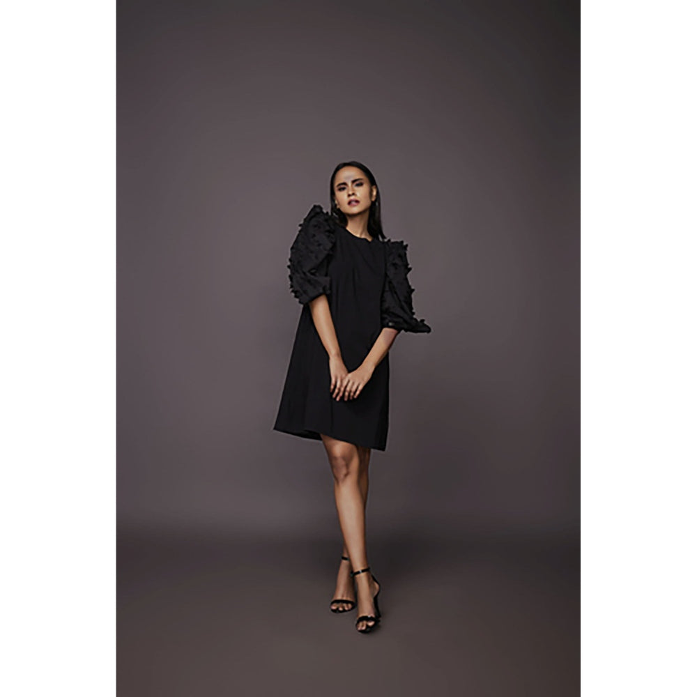 Deepika Arora Shift Dress - Black