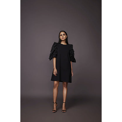 Deepika Arora Shift Dress - Black