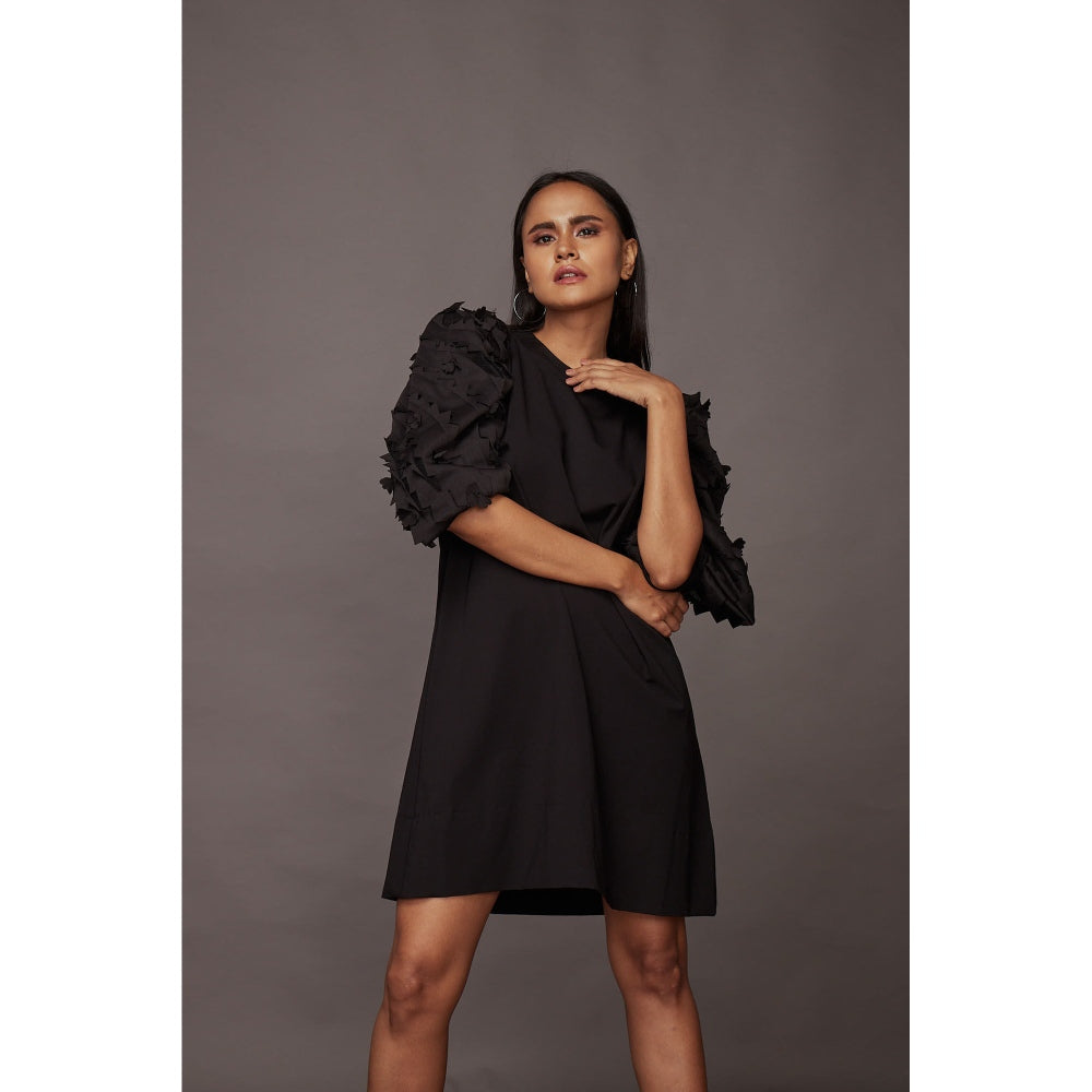 Deepika Arora Shift Dress - Black
