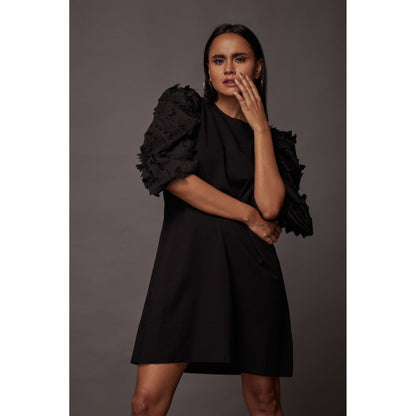 Deepika Arora Shift Dress - Black