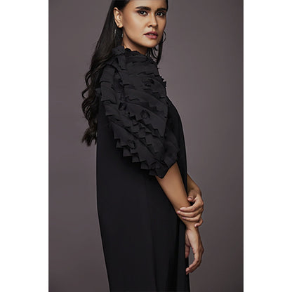 Deepika Arora Shift Dress - Black