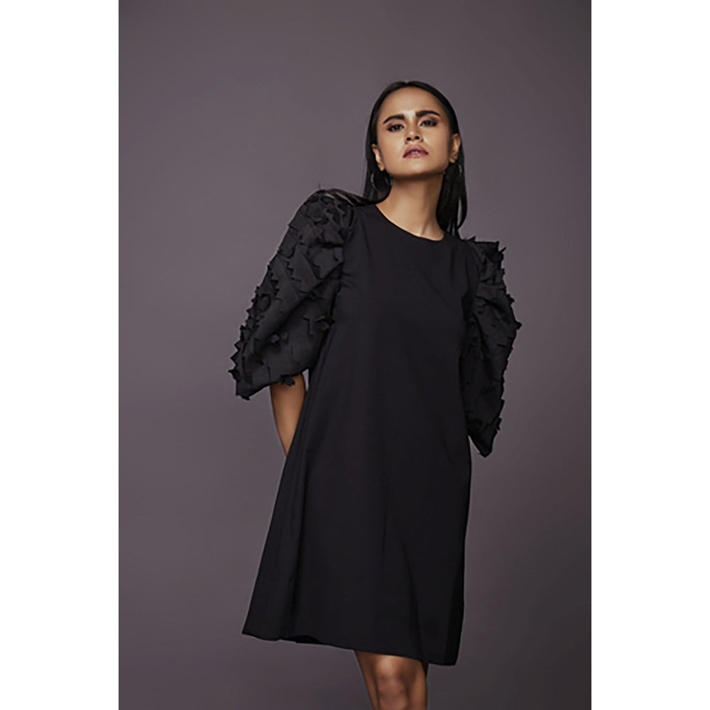 Deepika Arora Shift Dress - Black