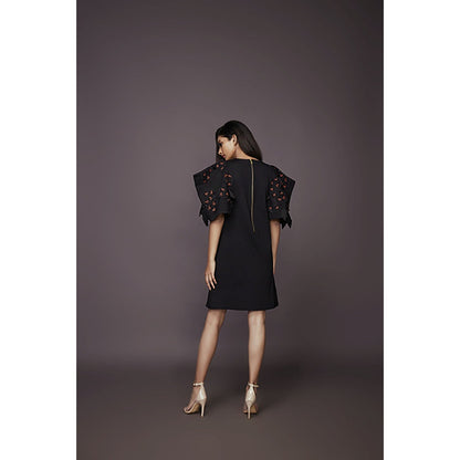 Deepika Arora Shift Dress - Black