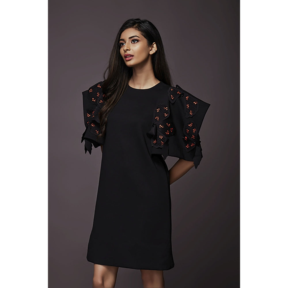 Deepika Arora Shift Dress - Black