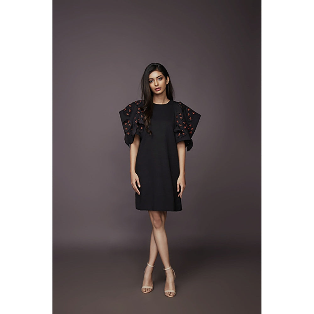 Deepika Arora Shift Dress - Black