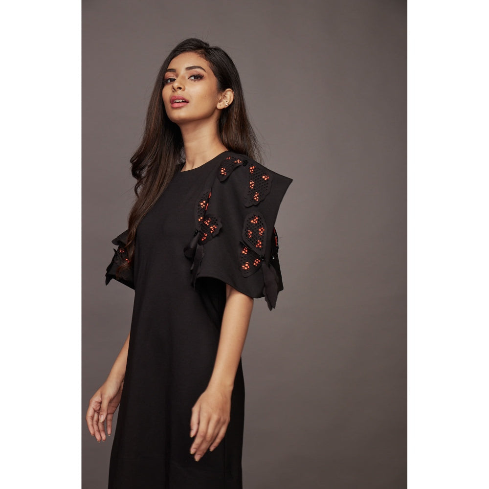 Deepika Arora Shift Dress - Black