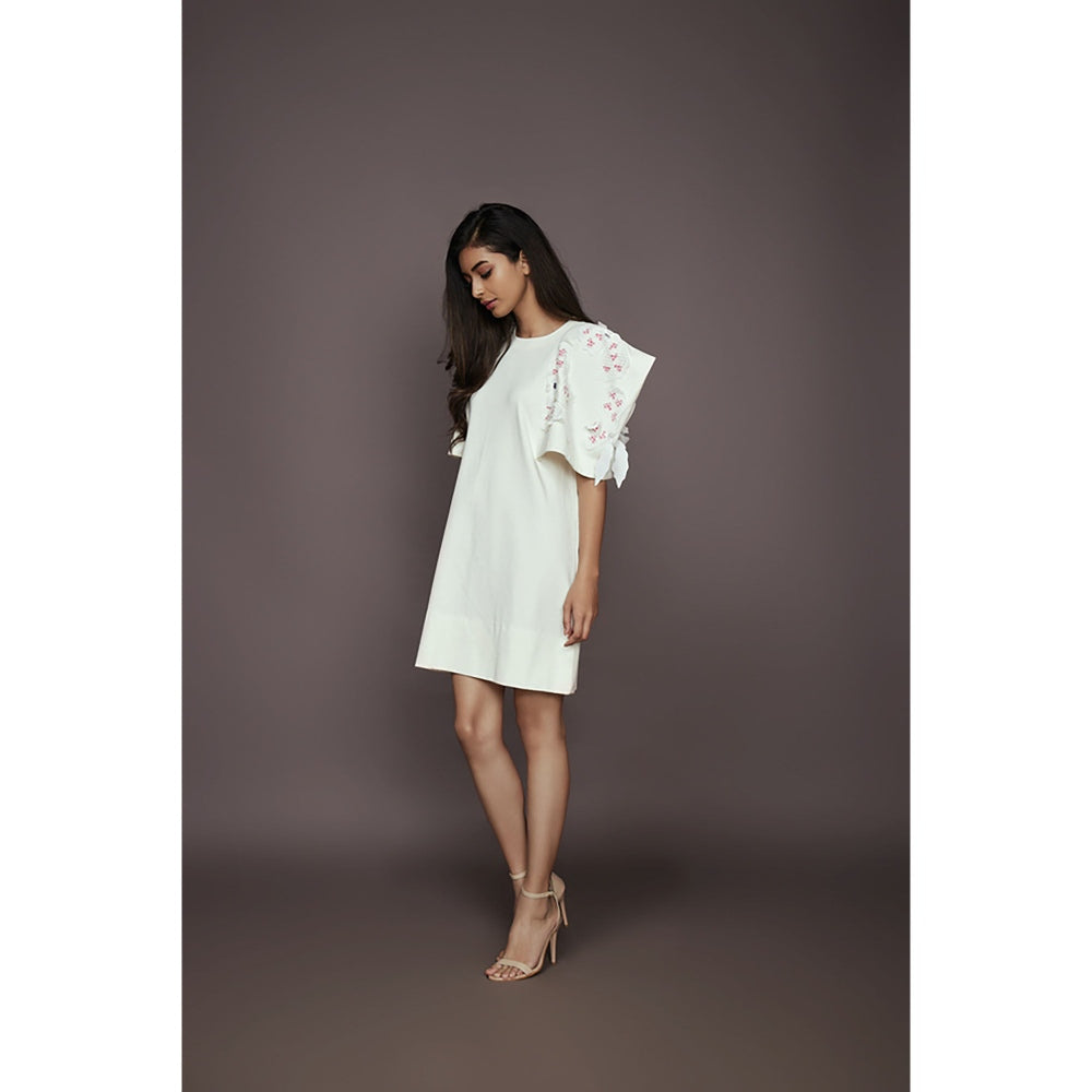 Deepika Arora Shift Dress - White
