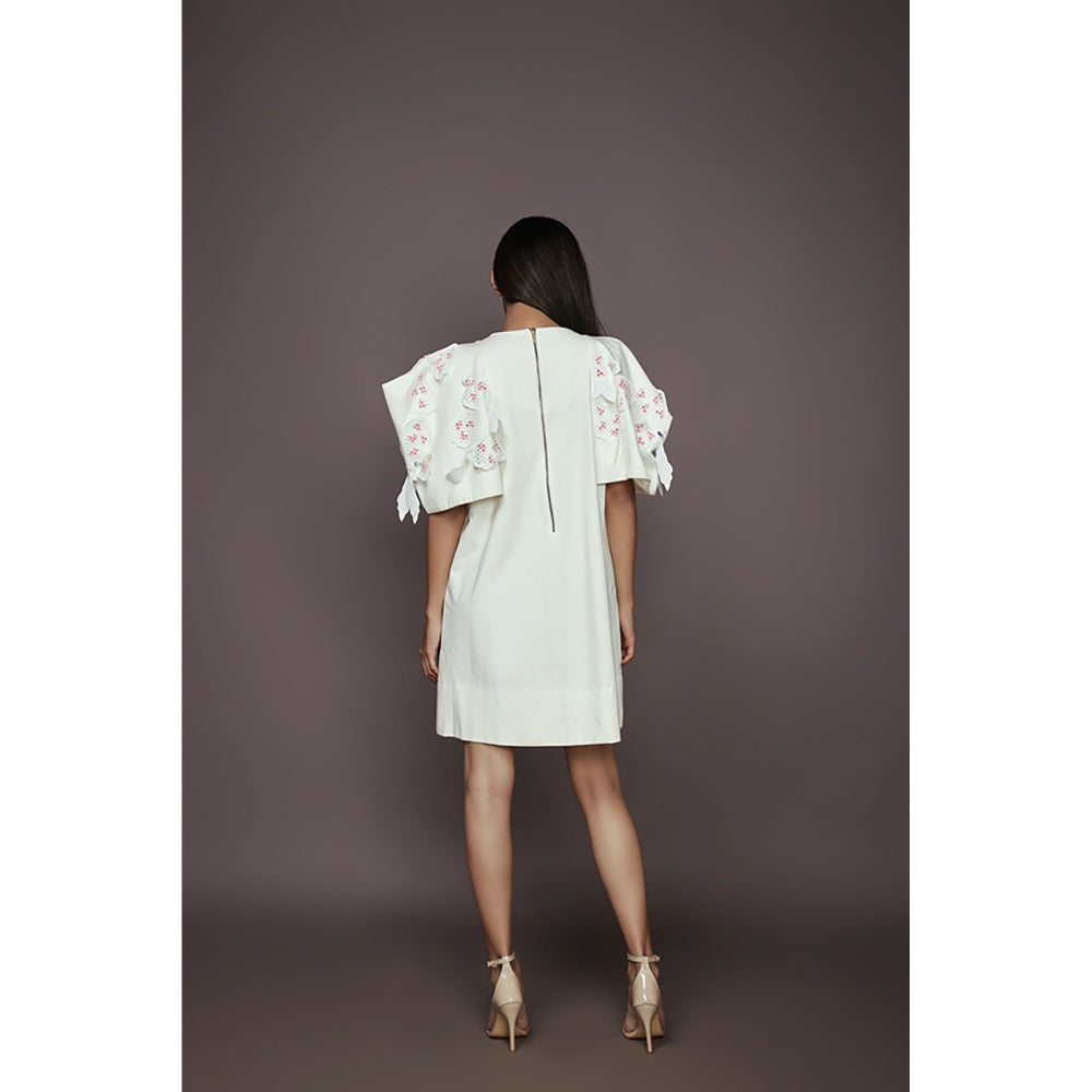 Deepika Arora Shift Dress - White