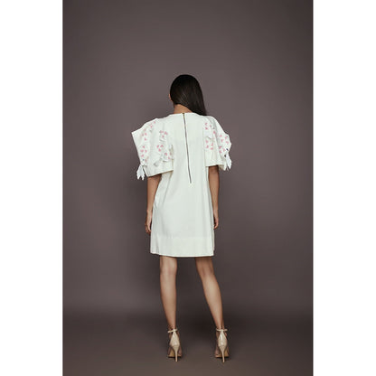 Deepika Arora Shift Dress - White