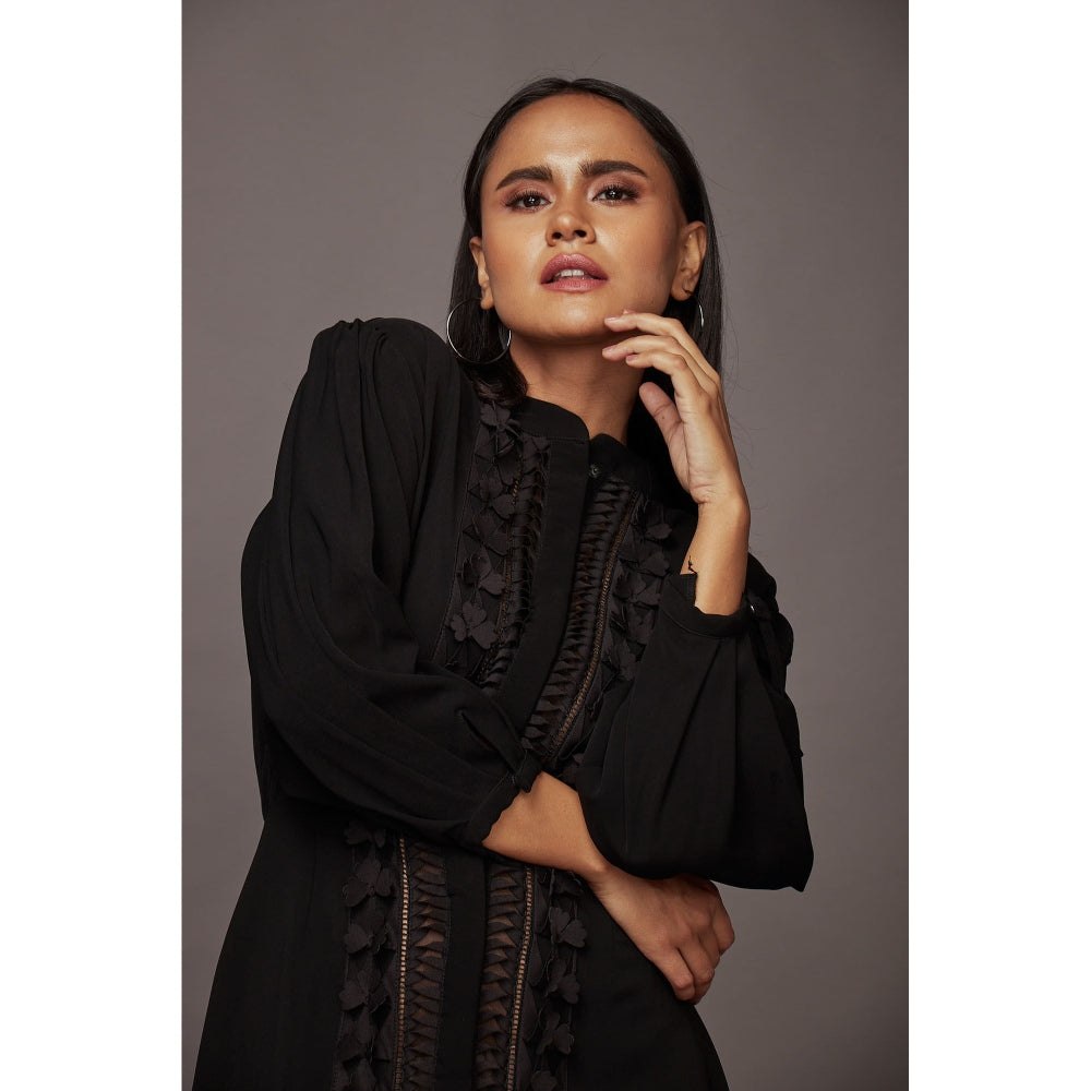 Deepika Arora A-Line Dress - Black