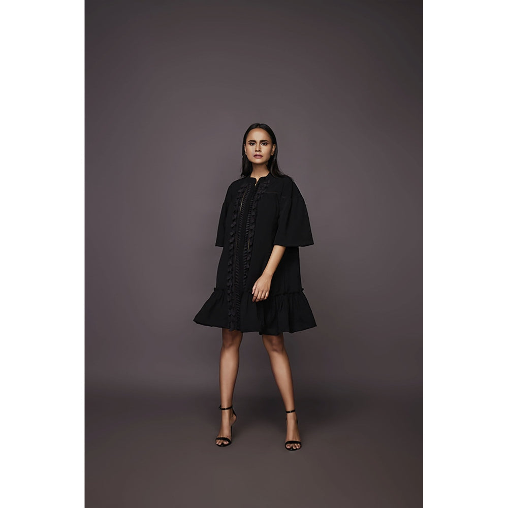 Deepika Arora A-Line Dress - Black