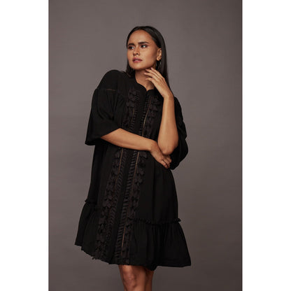 Deepika Arora A-Line Dress - Black
