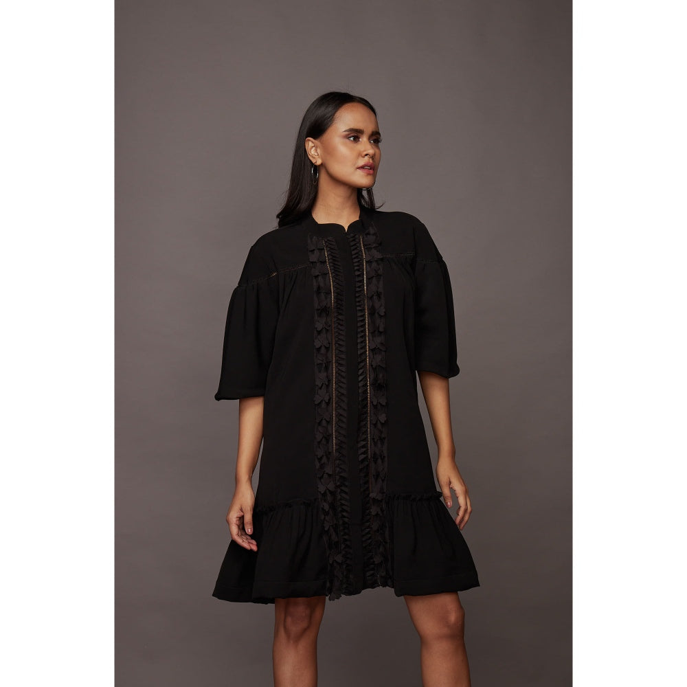 Deepika Arora A-Line Dress - Black