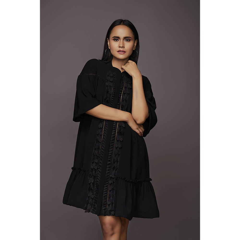 Deepika Arora A-Line Dress - Black