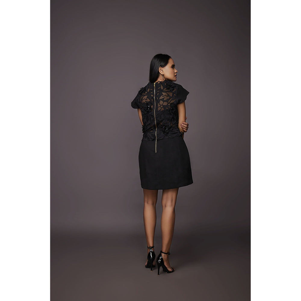 Deepika Arora Short Dress - Black