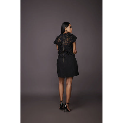 Deepika Arora Short Dress - Black