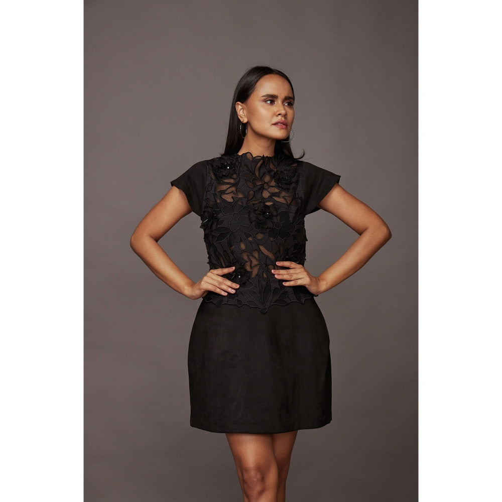 Deepika Arora Short Dress - Black