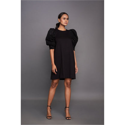 Deepika Arora Short Dress - Black