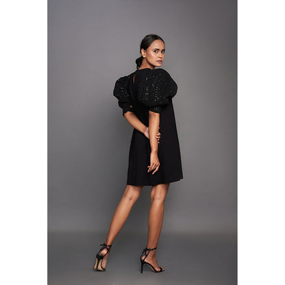 Deepika Arora Short Dress - Black