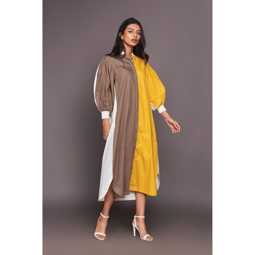 Deepika Arora White Long Shirtdress