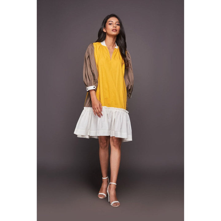 Deepika Arora Yellow Hem Dress