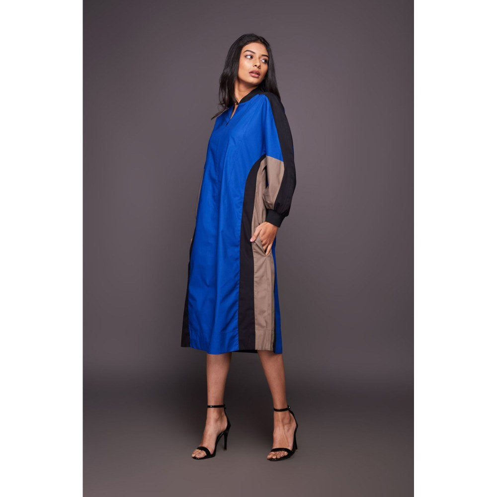 Deepika Arora Blue Tapered Dress