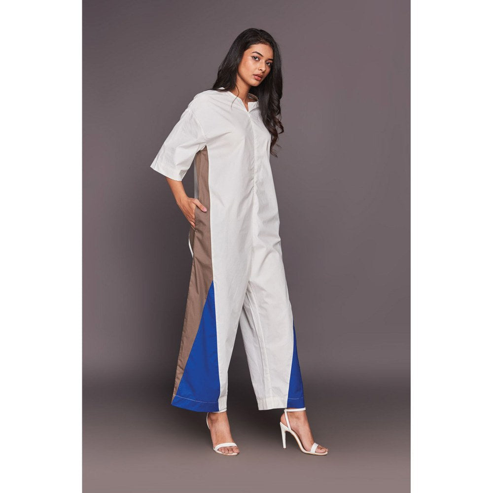 Deepika Arora White Relaxed Fit Jumpsuit