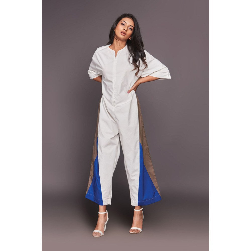 Deepika Arora White Relaxed Fit Jumpsuit